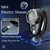 Mini barbeador elétrico para homens, veículo montado barbeador, display digita - Céu Azul