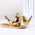 Escultura Decorativa de Pássaro em Cerâmica – Ouro ou Prata - comprar online