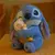 Pelúcia Stitch com Patinho - 30cm