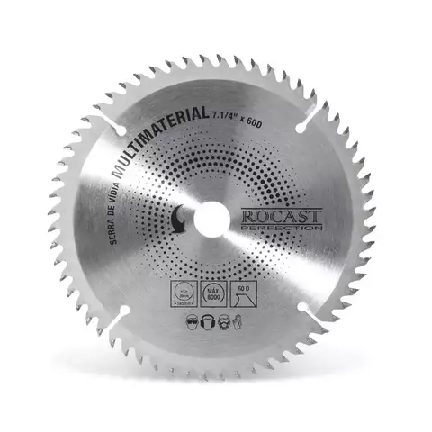 Serra Circular Multimaterial Rocast 7.1/4" – Alta Performance