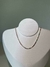 Choker Riviera zircônia colorida