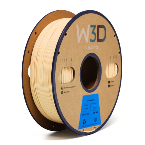 Filamento W3D PLA MATTE 1.75mm 1kg