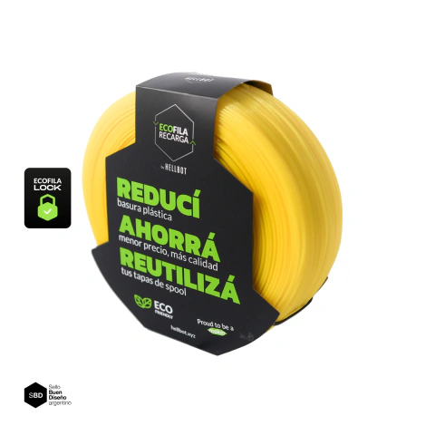 Filamento Hellbot Ecofila Recarga PLA 1.75mm 1kg - tienda online