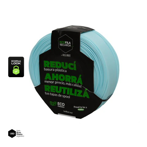 Filamento Hellbot Ecofila Recarga PLA PASTEL 1.75mm 1kg - comprar online