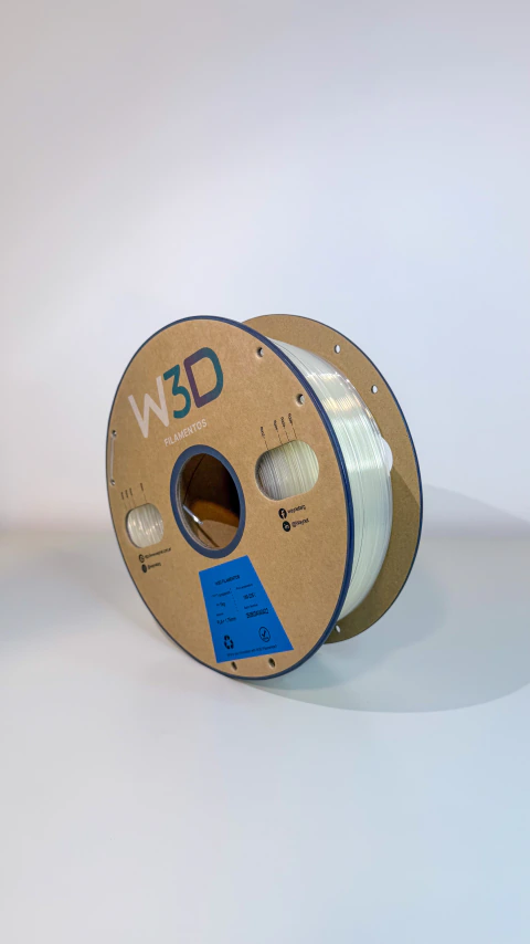 Filamento W3D PLA + 1.75mm 1kg - Tigamaker3D