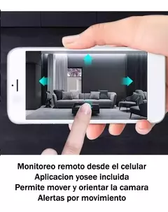 alt="Control remoto de la cámara JORTAN desde celular con app Yoosee"