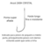 Anzol Crystal N 12 Marine 260H 50 Unidades Pesca - comprar online