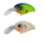 Isca Artificial Crankbait 5cm 10g Corpo Arredondado com Barbela Longa