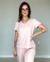 CONJUNTO CIRURGICO AMETISTA CALÇA JOG - Dra Annalu Jalecos e Scrubs