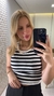 Cropped Livia - LISTRADO - comprar online