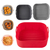 Forma De Silicone Air Fryer Antiaderente Cesto Silicone Fritadeira Elétrica Quadrado - loja online