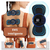 Kit 4 Mini Massageador Elétrico Portátil Cervical EMS Alivia Dores Corpo Pescoço