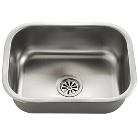 Mi Pileta-Pileta Economica de Acero inoxodable (27x37x15)-Mod MP-101EC