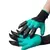Par de Luvas com 8 Garras para Jardinagem - comprar online
