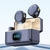 MIcrofone duplo lapela sem fio - redondo - tipo C e Iphone lightning - Peining PEI-MKF11 - loja online