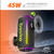 Caixa de Som Bluetooth, Basike RAD-017, Potência Máxima 45W/IPX6, Caixa de Som Portáteis Bluetooth, Ritmo de RGB - comprar online