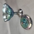 Carnival Glass - Compoteira uvinha em vidro iridescente. - Marco Grilli Objetos de Arte