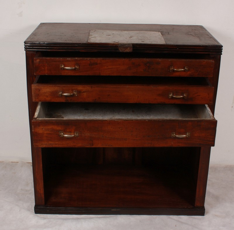 Antiga banca para ourives.