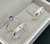 Aliança 3mm meio a meio c/ 1 pedra - comprar online