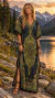 Kaftan Longo Feminino Estampa Étnica Boho Chic Tamanho Único - comprar online