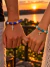Kit 2 Pulseiras Elásticas Religiosas com Cruz de Strass, Pedras Azuis e Detalhes Dourados - ENCANTAR