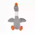 Brinquedo de Pelúcia Pato com Apito para Cães - Abdu Online