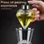 Dispensador de mel de vidro em forma de diamante com suporte 200ml - comprar online
