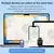 Mini Rastreador GPS Hoco – Compatível com Apple Find My - loja online