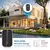 Campainha Sem Fio para Casa Inteligente – 36 Toques, LED, Longo Alcance - loja online