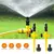Aspersor de Jardim 360° Rotativo – Impacto com Plugue de Aterramento