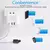 Mini Câmera Wi-Fi DIY 1080P – Monitoramento Discreto com Detecção de Movime