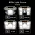 Lanterna LED de Cabeça Recarregável com 5 LEDs – Resistente e Versátil - comprar online