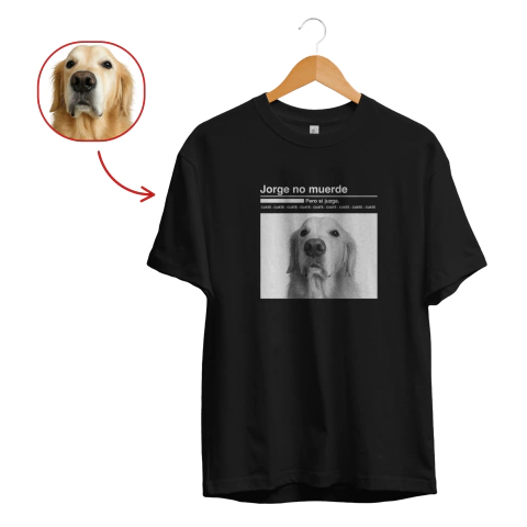 Playera personalizada con tu mascota