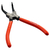 PINZA P / AROS SEEGER EXTERIORES BIASSONI 180mm CURVA - comprar online