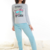 Talle 2 PIJAMA MUJER DE JERSEY Y ALGODON JETAIME ART. 3520 X 6 - comprar online