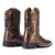Bota Texana Feminina Bico Quadrado Metalizado Bronze Florzinha na internet