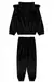 Conjunto Feminino Infantil Black Heart na internet