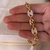 Pulseira Conchas em Zircônia e Banho de 10 Milésimos