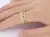 Conjunto Bracelete 17cm com Anel Cravejados com Micro Zirconias - Valentina Store