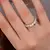 Anel de Moissanite Ou Zircônia em Prata Esterlina 925 na internet