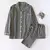 Conjunto de Pijama Xadrez 100% Algodão na internet