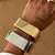 Tendência Braceletes Quadrados na internet