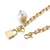 Colar Inspiração Detalhes em Pérola 21cm - loja online