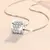 Colar Cilindro Cravejado Moissanite 40cm + 5cm - Prata esterlina 925 - Valentina Store