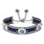 Pulseira Olho Grego Detalhes Fecho em Metal - comprar online