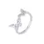 Anel Falange Borboleta em zirconia - comprar online