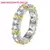 Anel de Moissanite Ou Zircônia em Prata Esterlina 925 - comprar online