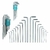 Juego de Llaves Allen y Torx Serie Larga Total - tienda online