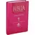 Bíblia letra gigante NTLH rosa - comprar online