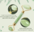 Masajeador Facial de Jade con Doble Rodillo – Antiedad y Relax - comprar online